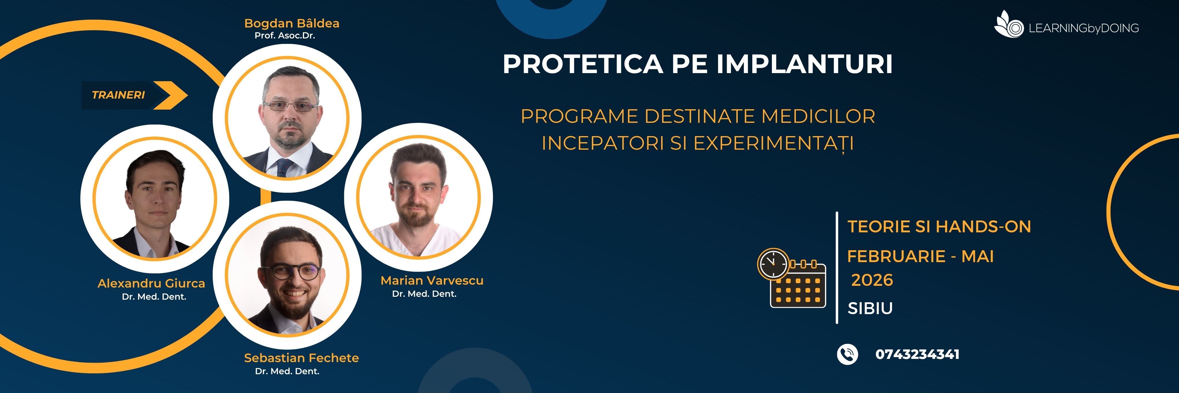 Protetica pe Implanturi - Începători & Avansați